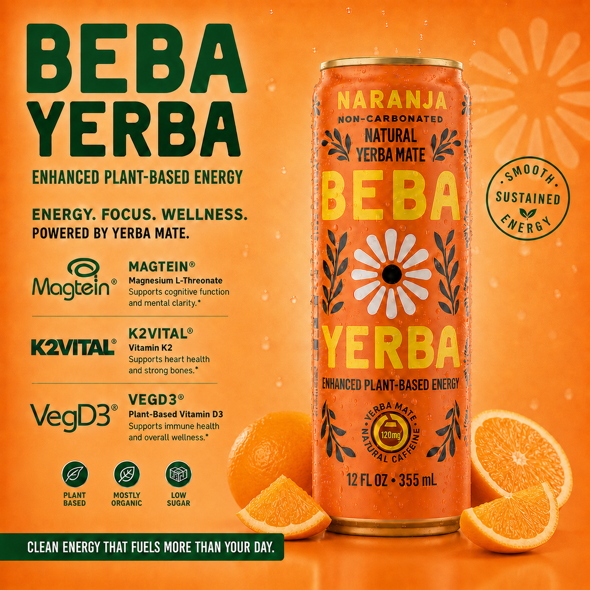 BEBA YERBA — Orange