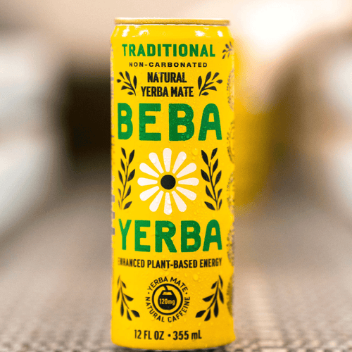 BEBA YERBA Traditional yellow 12 fl oz can